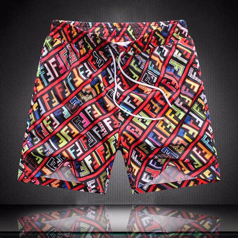 men replica fendi short pants 4x|men's fendi pants.